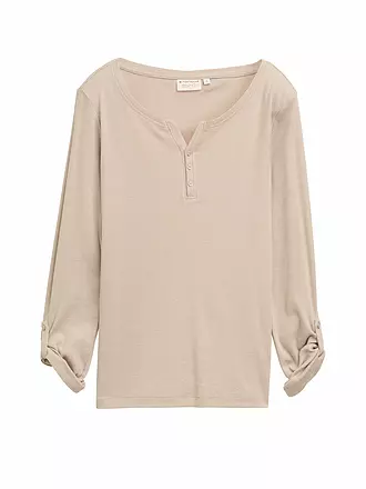 TOM TAILOR | T-shirt à manches longues | creme